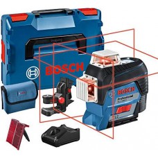 BOSCH GLL 3-80 C šķērslīniju lāzers 1x2 Ah L-Boxx + BM 1